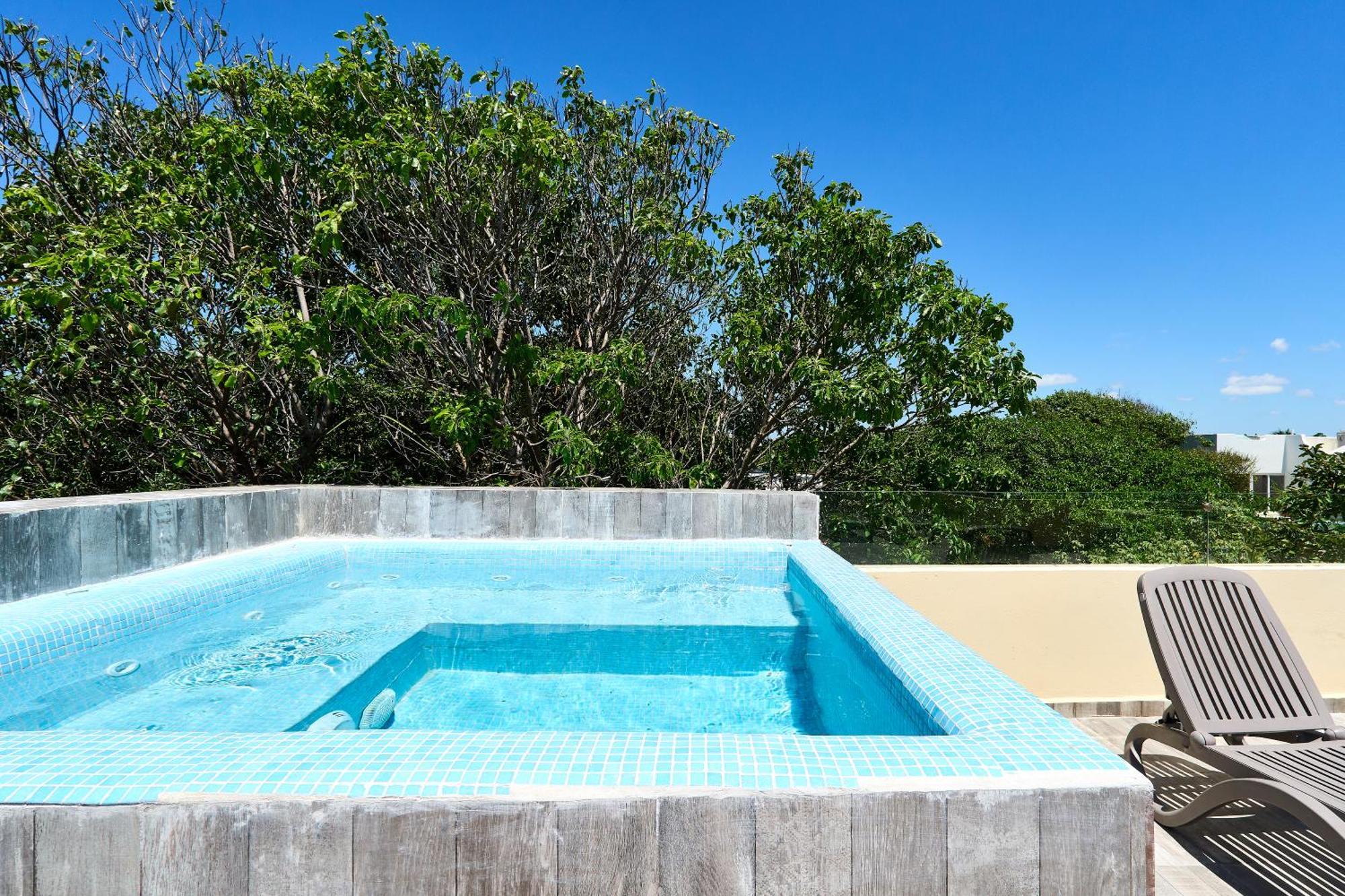 Ferienhaus Stunning Mansion 6br With Artificial Cenote And Private Pool With Ocean View *