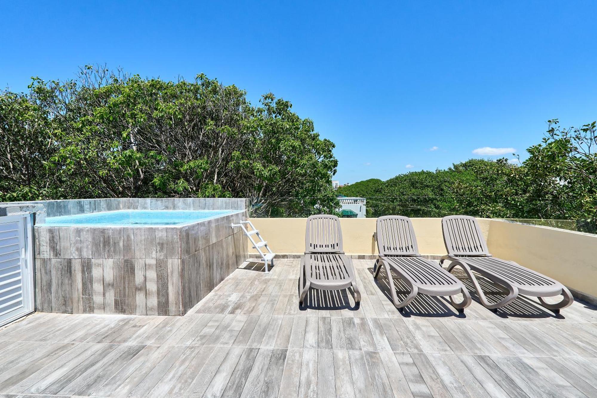 Ferienhaus Stunning Mansion 6br With Artificial Cenote And Private Pool With Ocean View